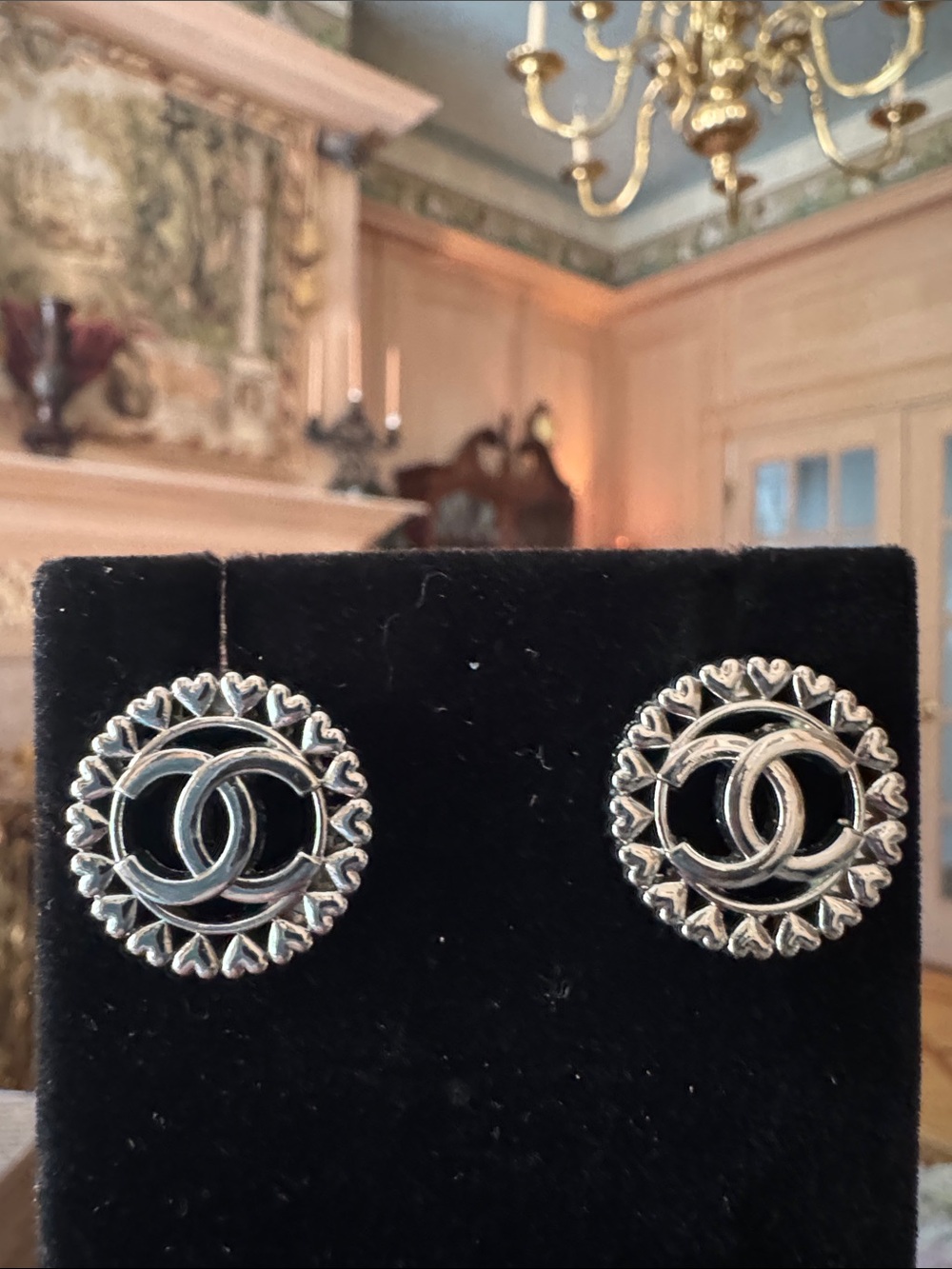 Earrings Interlocking Stud Earrings